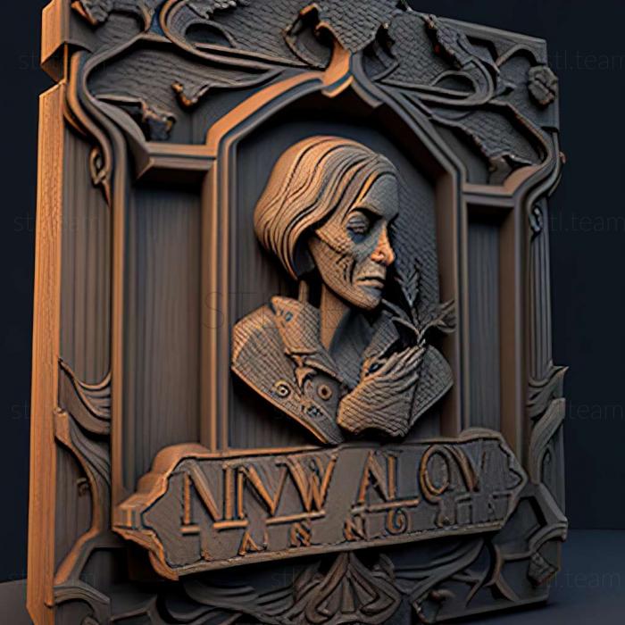 3D модель Гра Ненсі Дрю Привиди замку Маллоя (STL)